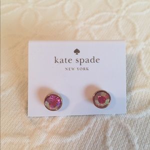NWT Kate Spade New York Pink Stud Earrings